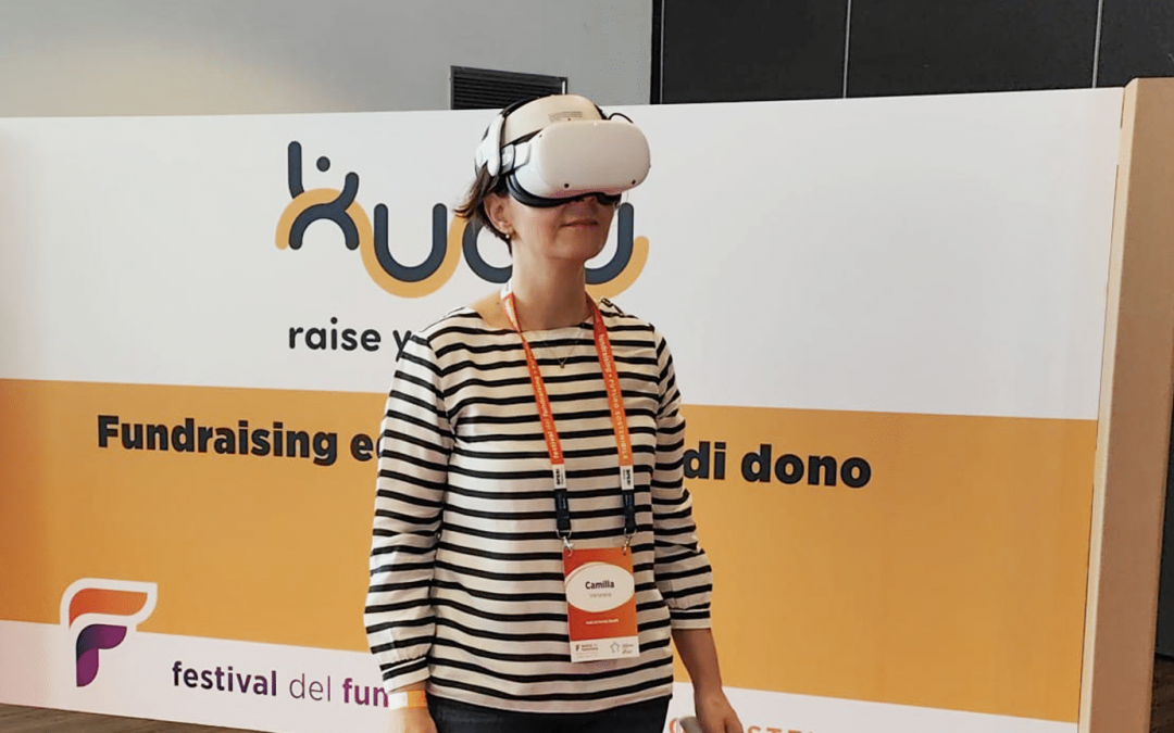 VR: un’esperienza immersiva al Festival del Fundraising 2023