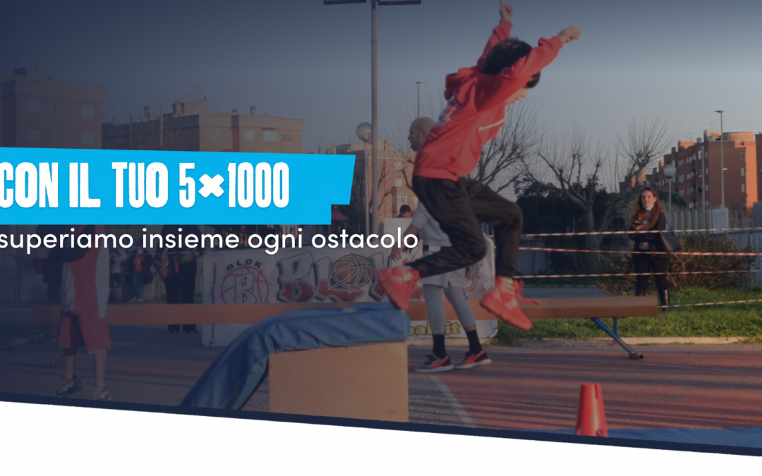 Con il tuo 5×1000 superiamo insieme ogni ostacolo per Laureus Italia
